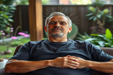 درمان استرس با طب سوزنی