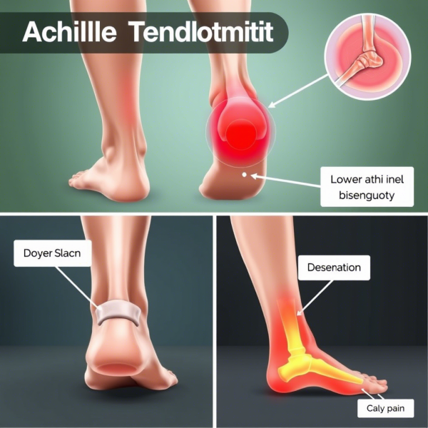 درمان تاندون آشیل با طب سوزنی