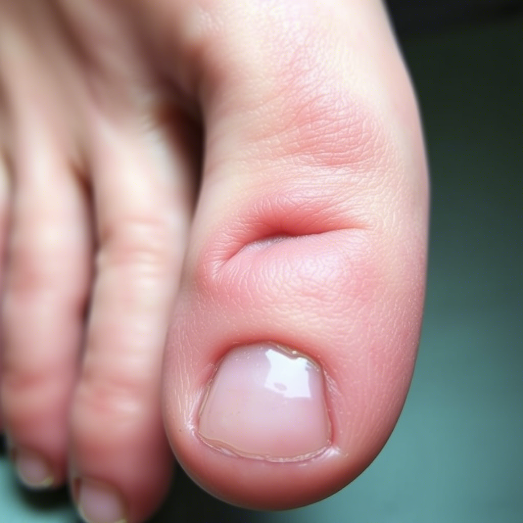 درد انگشت بزرگ پا(نقرس)