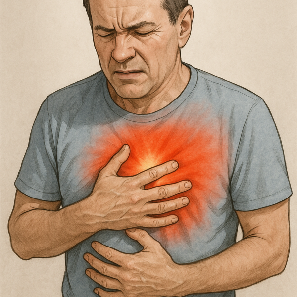 درد قفسه سینه