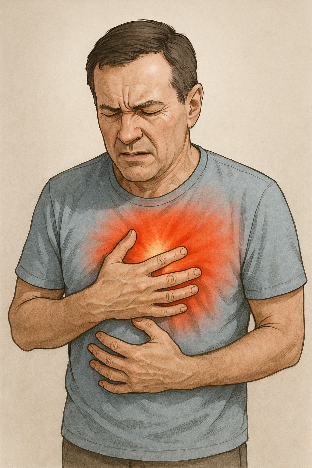 درد قفسه سینه