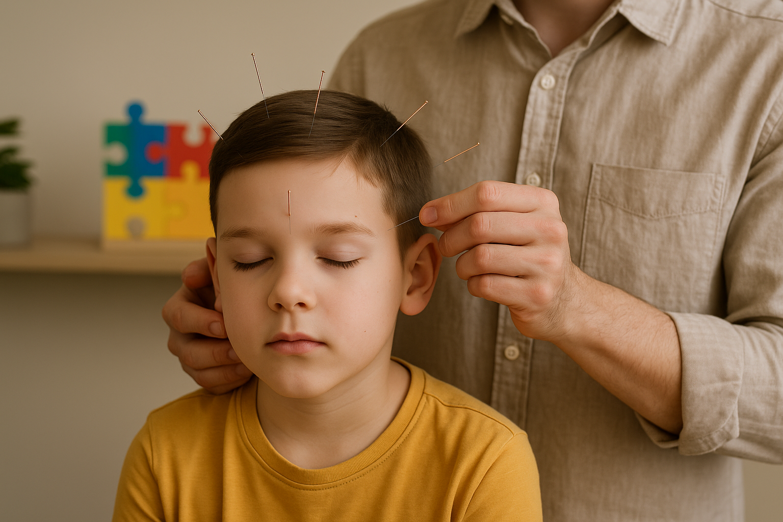 درمان اوتیسم با طب سوزنی
