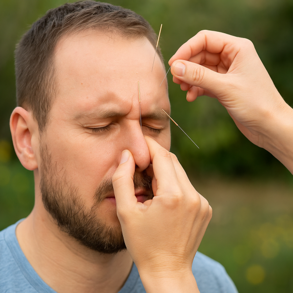 درمان تب یونجه با طب سوزنی