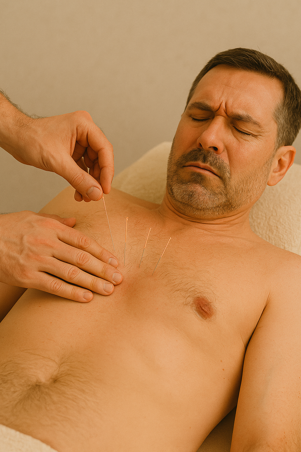 درمان سوزش سر دل با طب سوزنی