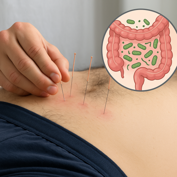 درمان عفونت باکتریایی روده با طب سوزنی