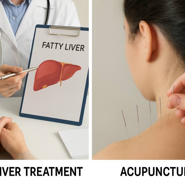 درمان کبد چرب با طب سوزنی