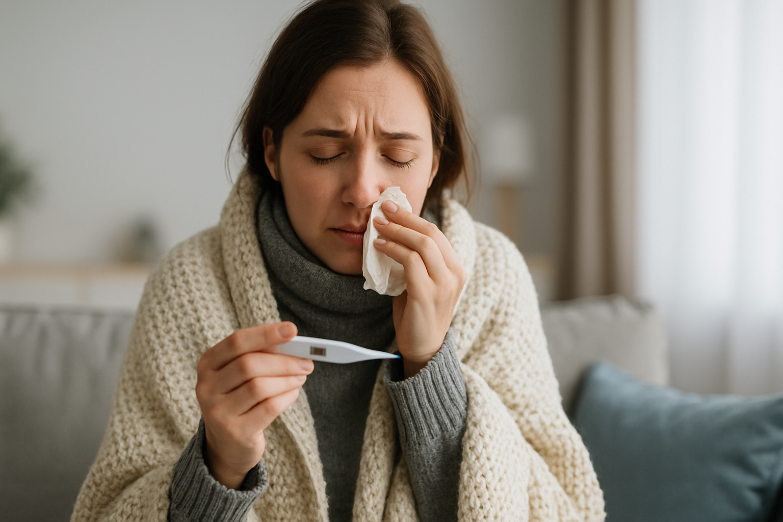 درمان سرماخوردگی و آنفولانزا
