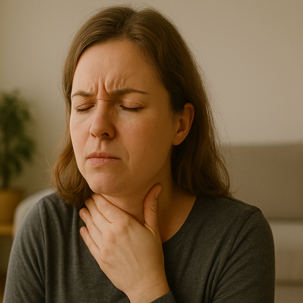 عفونت گلو (درد گلو)