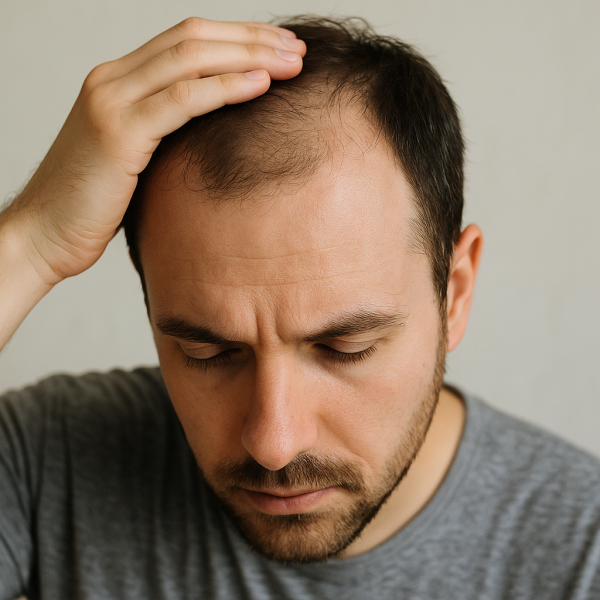 کم‌پشت شدن موها (ریزش مو)